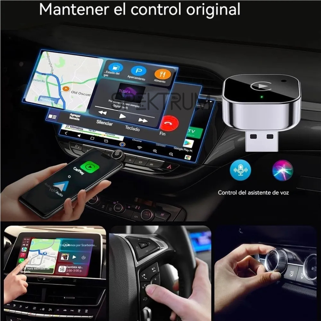 Adaptador Inalámbrico para CARPLAY